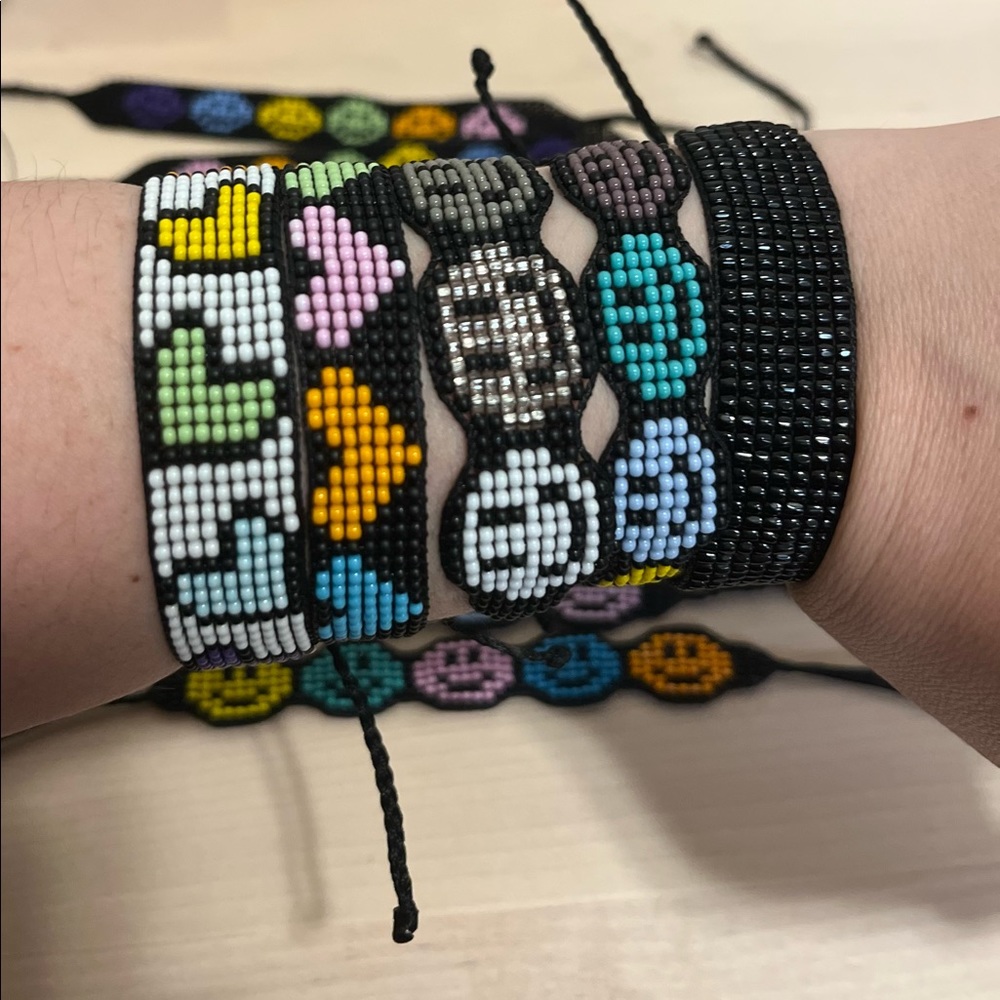 Happy face bracelets - Picture 5 of 6